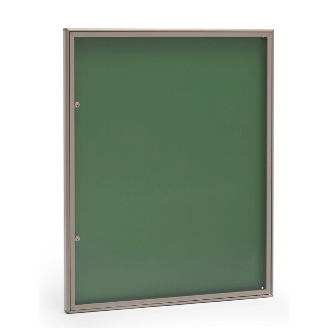 Vendita online Bacheca porta avvisi 80x100 cm. in alluminio bronzo-oro con fondo verde